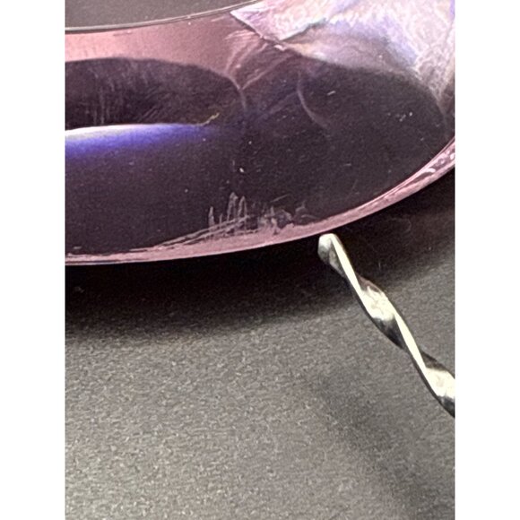 Unbranded Heart-Shaped Pink Crystal Paperweight 4 Inches - Picture 5 of 7